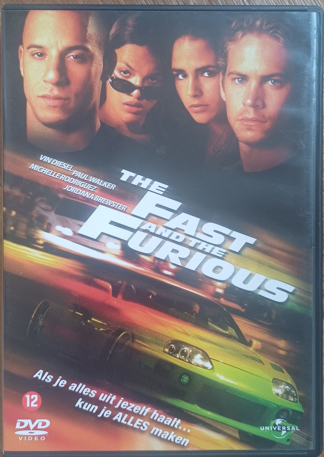 The Fast and the Furious DVD - Actiethriller, Vanaf 12 jaar, Ophalen of Verzenden, Gebruikt, Actiethriller