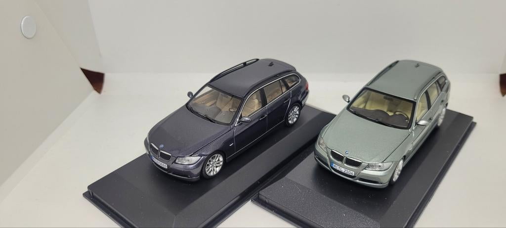 Minichamps BMW 3 serie E91, Hobby en Vrije tijd, Modelauto's | 1:43, Ophalen of Verzenden, Zo goed als nieuw, Auto, MiniChamps
