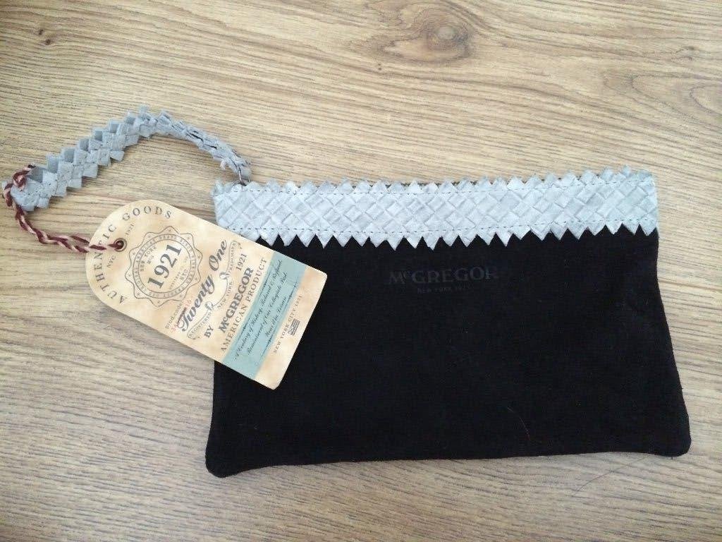 Suede Tasje Mcgregor nieuw, Ophalen, Nieuw, Zwart, Overige typen