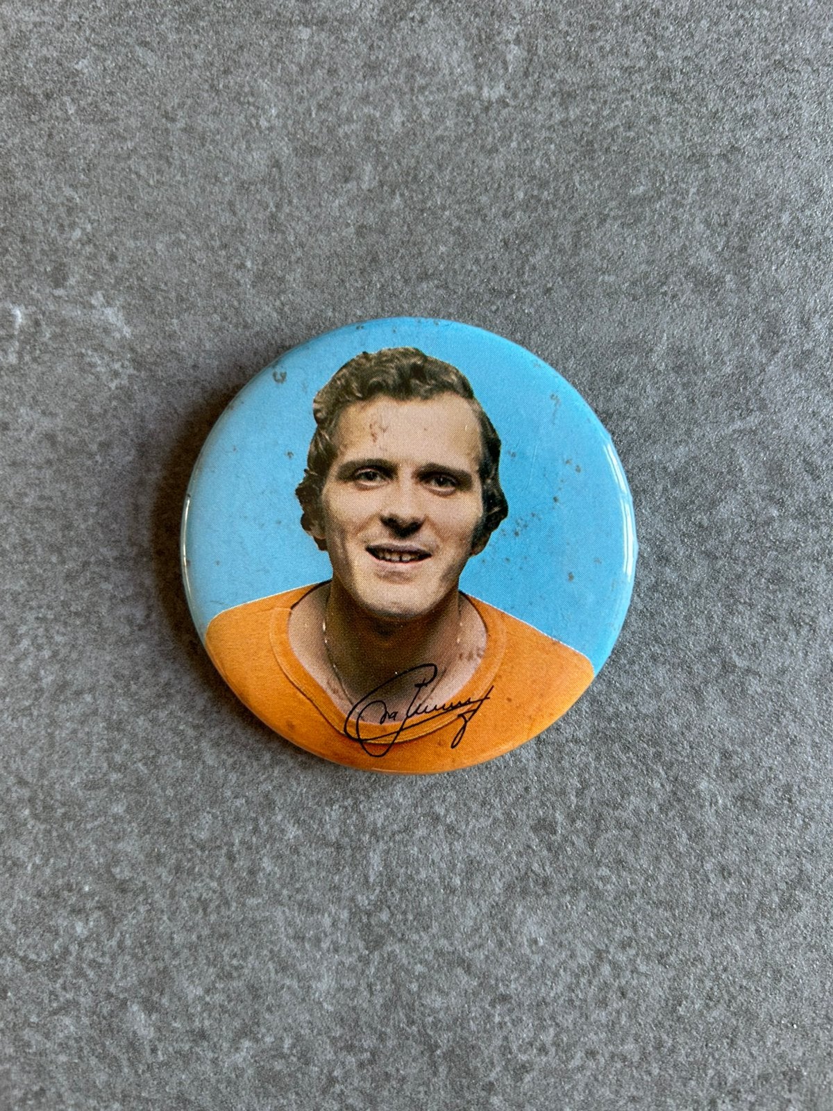 René van der Kerkhof ( PSV) WK van 1978 button, Verzamelen, Ophalen of Verzenden, Zo goed als nieuw, Overige onderwerpen