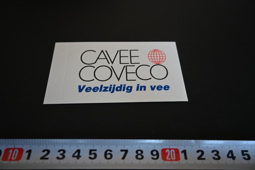 sticker cavee coveco veelzijdig in vee, Ophalen, Zo goed als nieuw