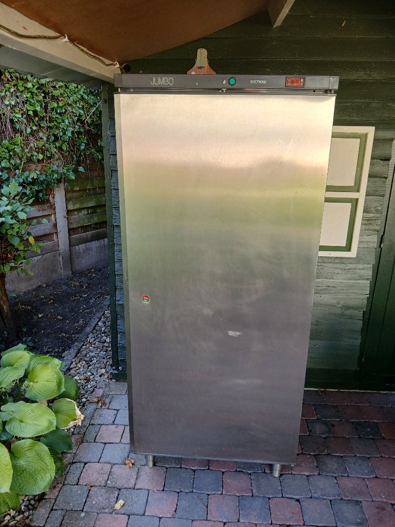 Koelkast rvs jumbo 392 liter, Ophalen, 200 liter of meer, 160 cm of meer, Zonder vriesvak