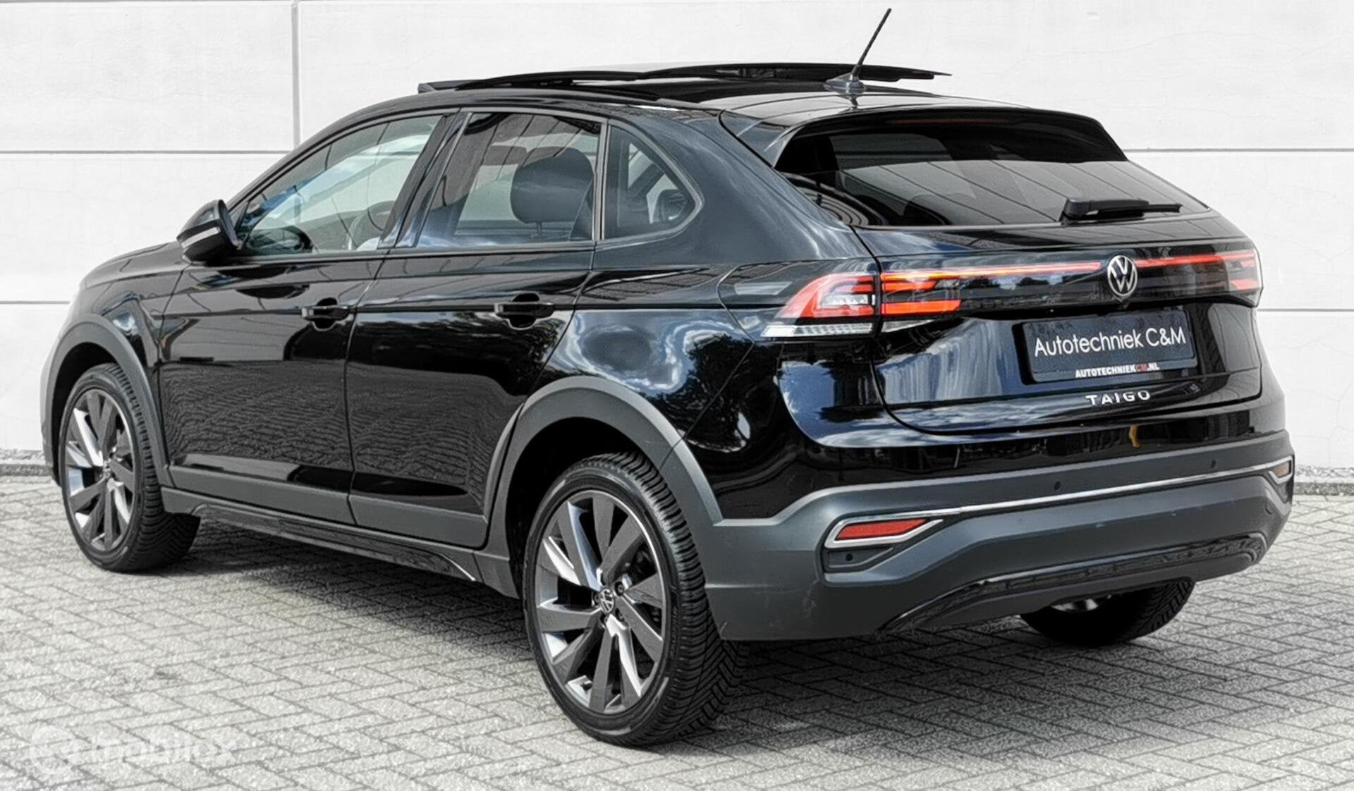VOLKSWAGEN TAIGO 1.5 TSI STYLE 150PK/DSG/PANO/CAMERA/ACC/VOL, Auto's, 1498 cc, Zwart, 150 pk, Zwart