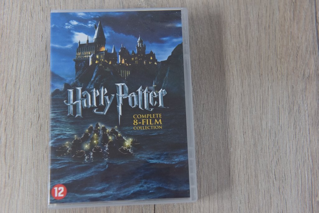 HARRY POTTER COMPLETE 8-FILM COLLECTION 8DVDbox, Inclusief doosje, Verzenden, Zo goed als nieuw, Vanaf 12 jaar