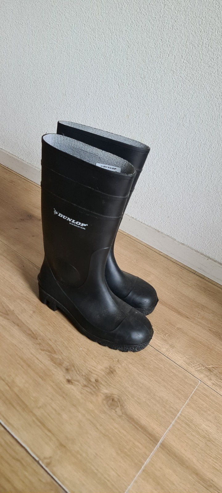 Dunlop laarzen maat 42 met stalen neuzen, Ophalen, Zo goed als nieuw, Laarzen, Dunlop