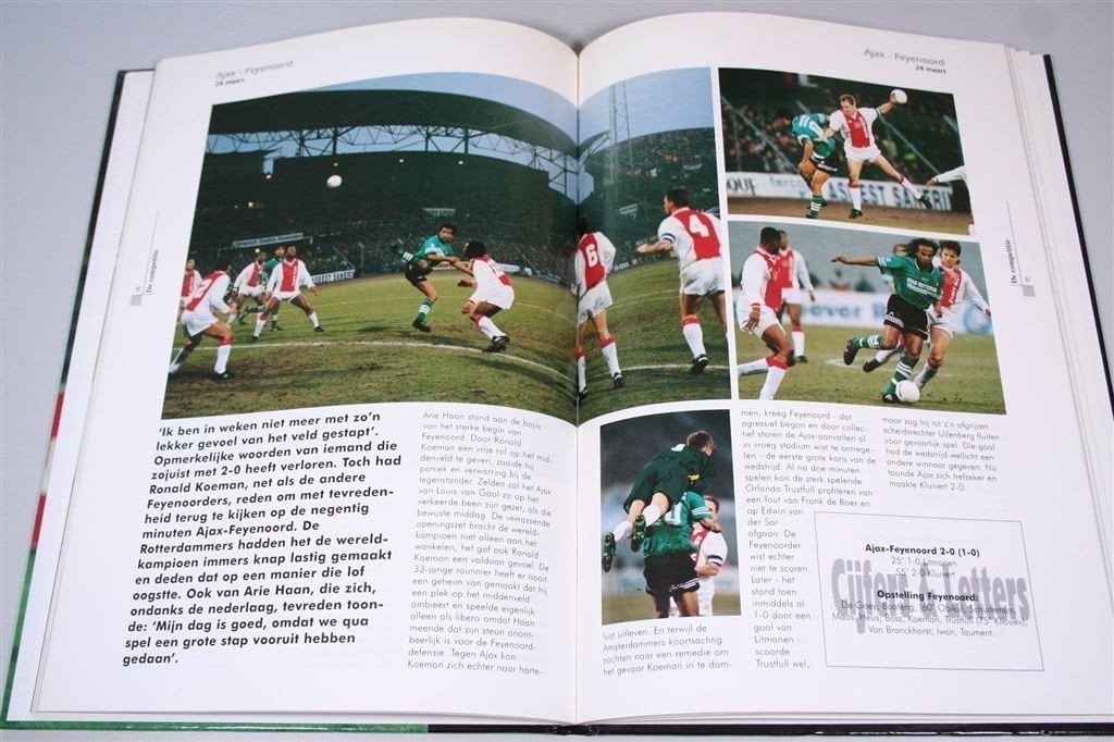 Jaarboek Feyenoord \'95/\'96 — Rijk geïllustreerd, Ophalen of Verzenden, Zo goed als nieuw, Watersport en Hengelsport