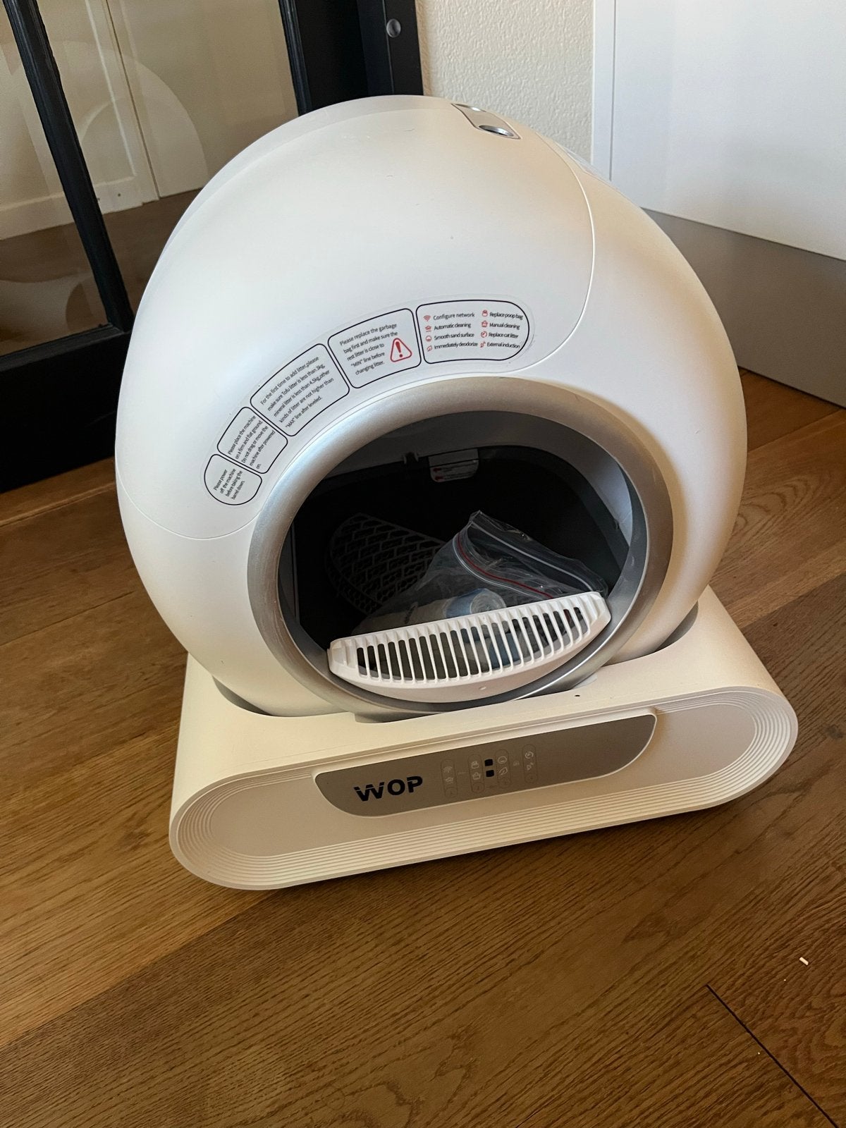 Zelfreinigende kattentoilet - zelden gebruikt, Dieren en Toebehoren, Kattenbakken, Ophalen, Zelfreinigend, Nieuw