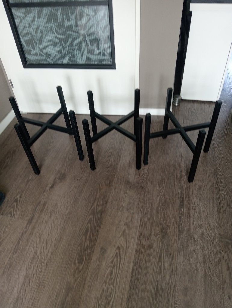 3 plantentafels samen 10,00, Tuin en Terras, Ophalen, 40 cm of meer, Vierkant, Zo goed als nieuw