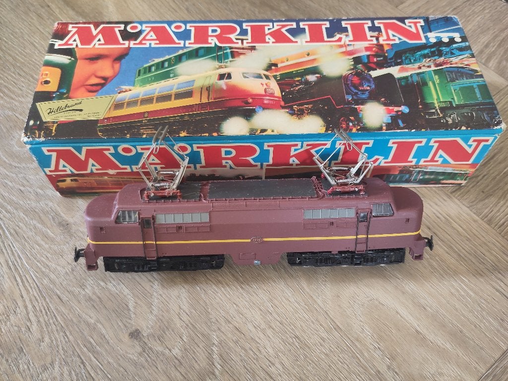 Märklin 3051 NS 1219 Bruin - DIGITAAL, Hobby en Vrije tijd, Modeltreinen | H0, Wisselstroom, Gebruikt, Locomotief, Verzenden