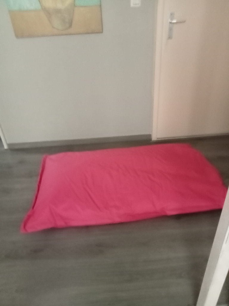 Roze zit zak, Ophalen, Zo goed als nieuw, Roze, Zitzak