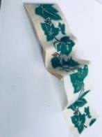 5 m oud opstrijkband Klimop /Hedera 7,5 cm breed, Ophalen of Verzenden