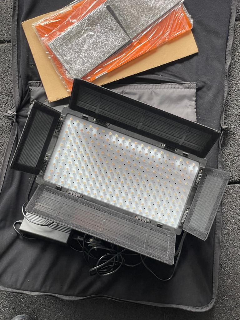 Film en fotografie Led lamp, Audio, Tv en Foto, Fotografie | Fotostudio en Toebehoren, Ophalen, Zo goed als nieuw, Lamp of Flitsset