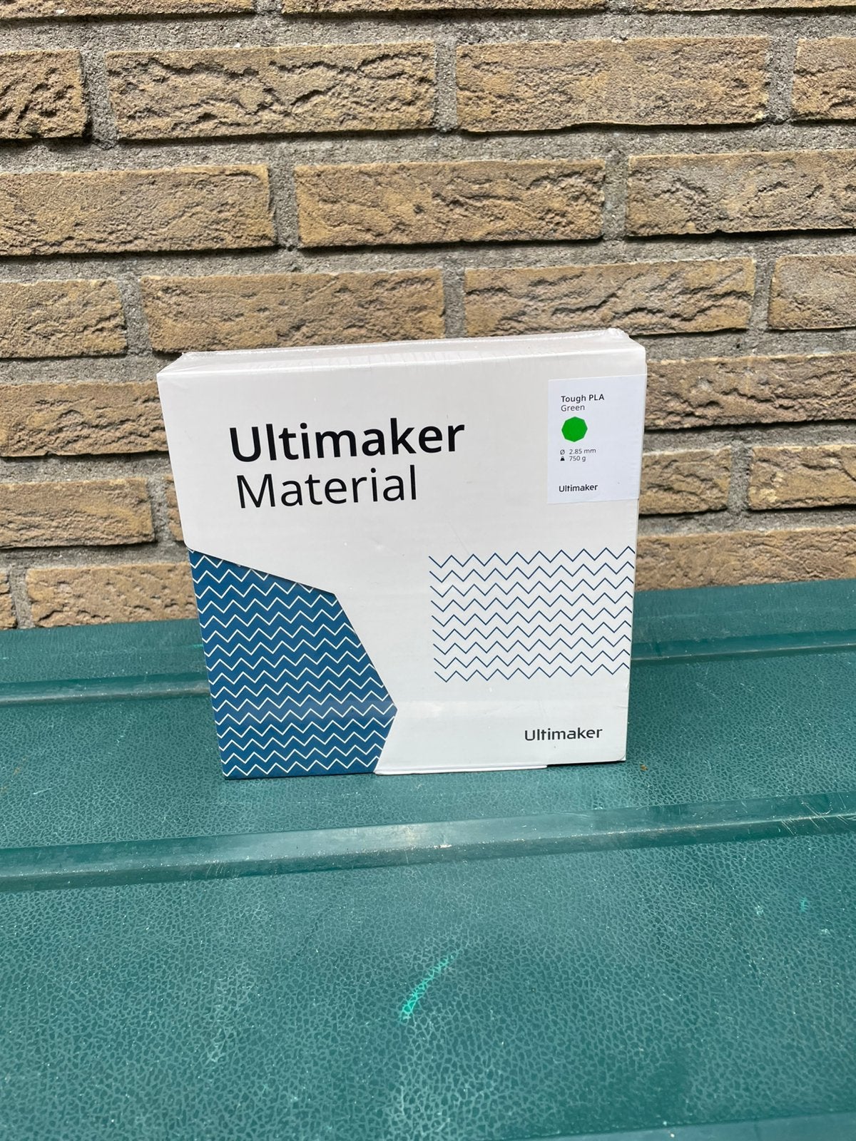 Ultimaker filament groen pla, Ophalen of Verzenden, Zo goed als nieuw, Filament
