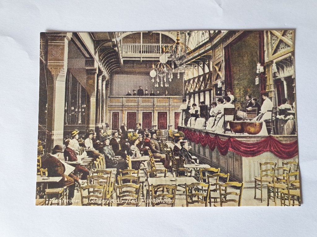 Ansichtkaart 1975 - Amsterdam 700 jaar - Concertzaal ..., Verzamelen, Ansichtkaarten | Nederland, Ophalen of Verzenden, 1960 tot 1980
