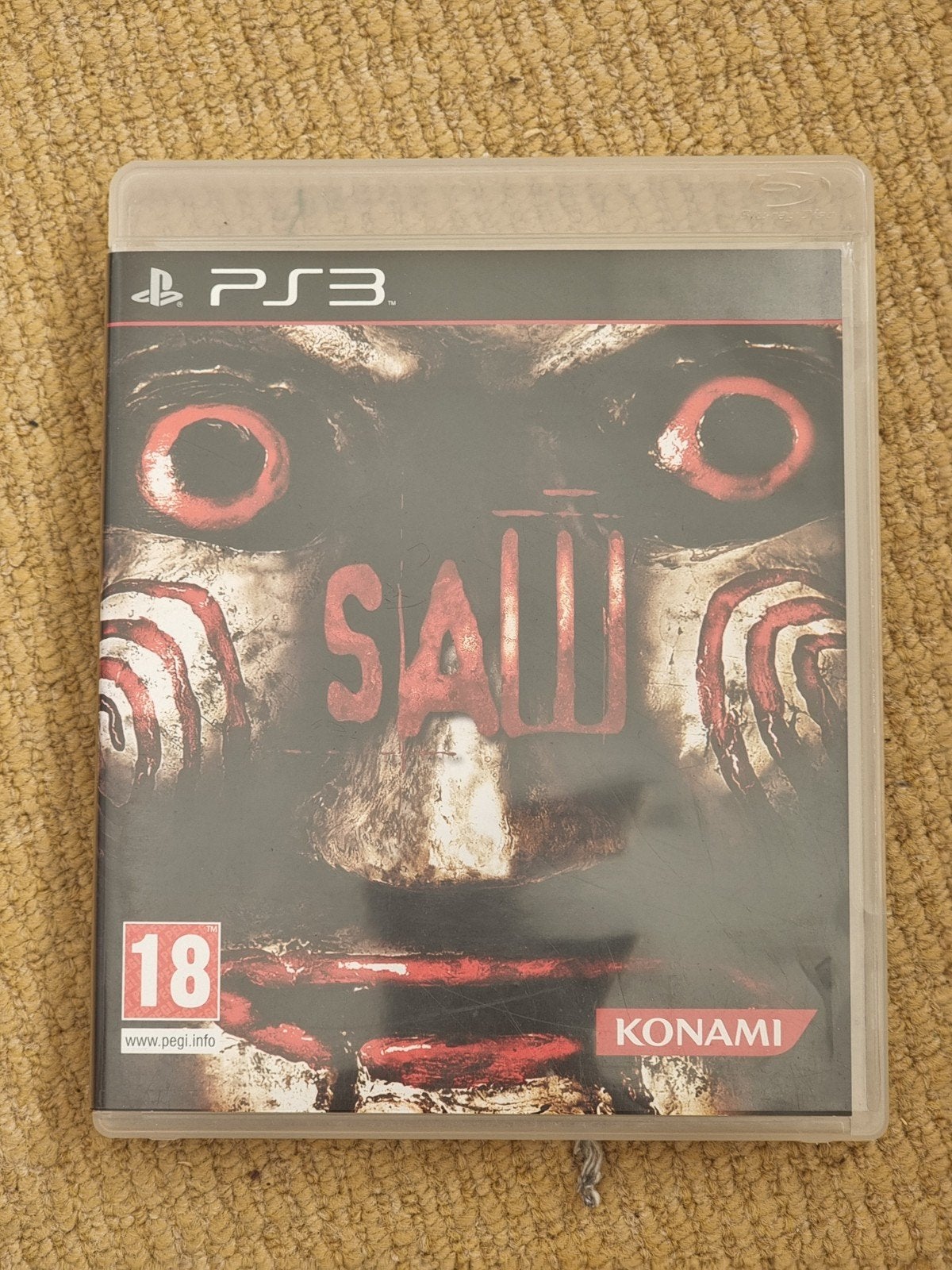 SAW CIB PS3 Game - Horror Avontuur, Vanaf 18 jaar, 1 speler, Zo goed als nieuw, Ophalen