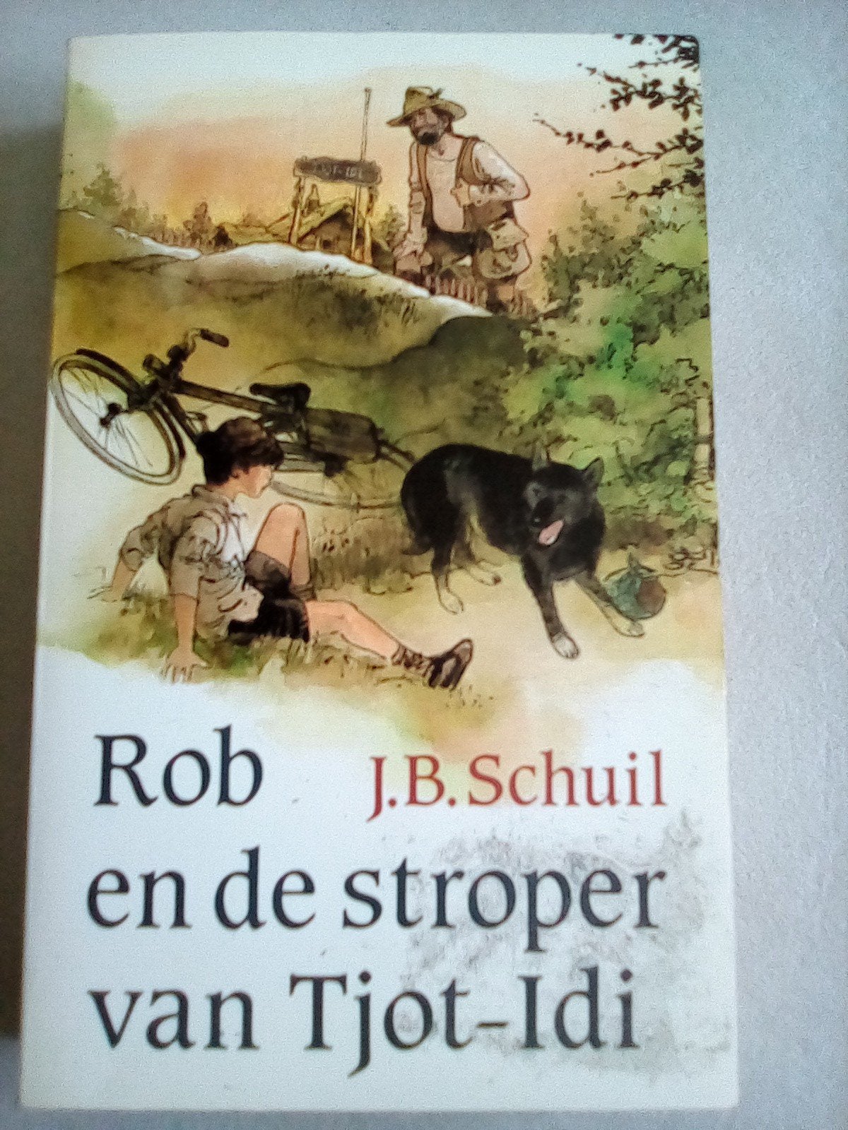Rob en de stroper van Tjot-Idi - J.B. Schuil, Boeken, Ophalen of Verzenden, Zo goed als nieuw