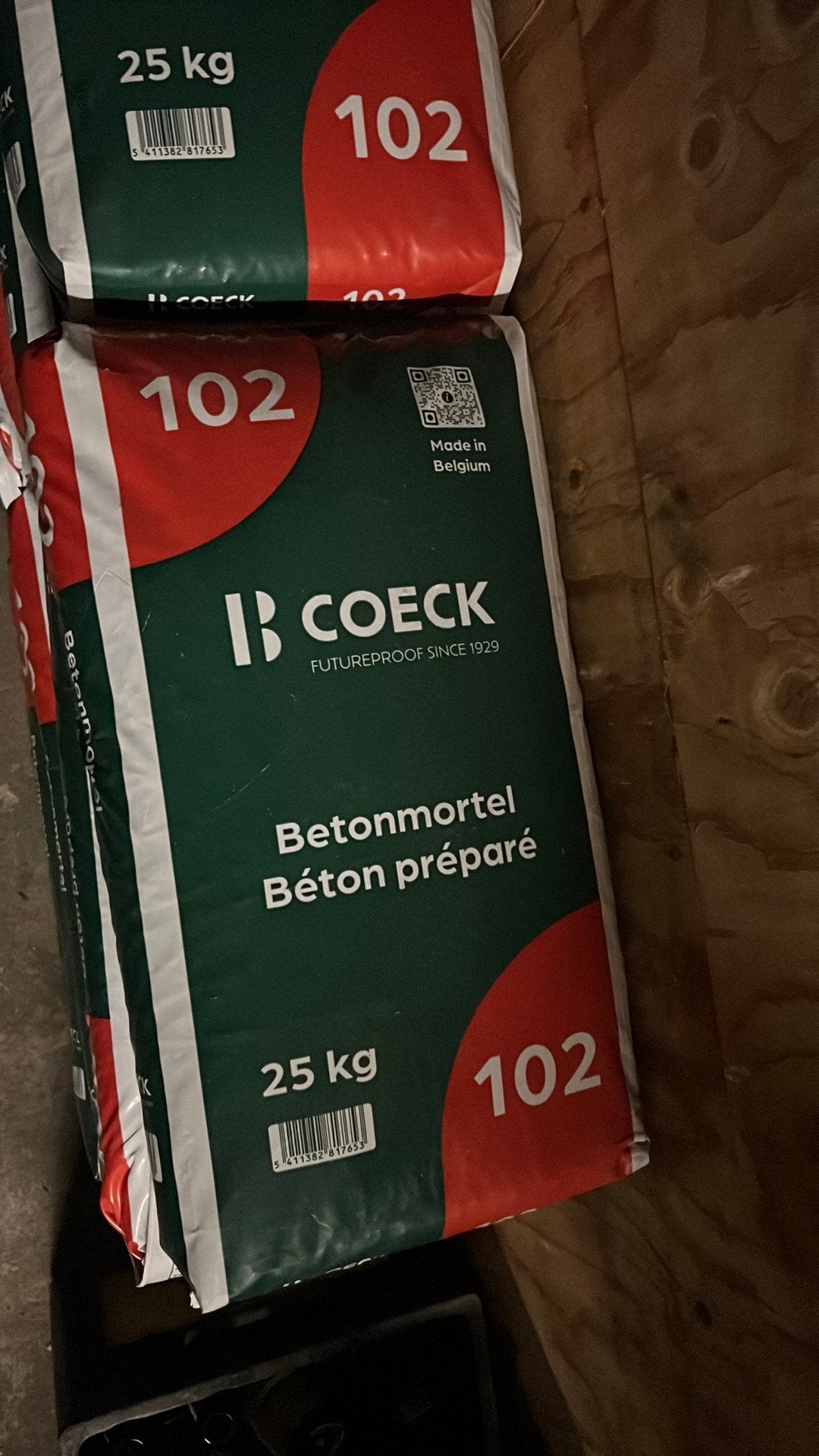 Beton mortel c20/25., Ophalen of Verzenden, Nieuw