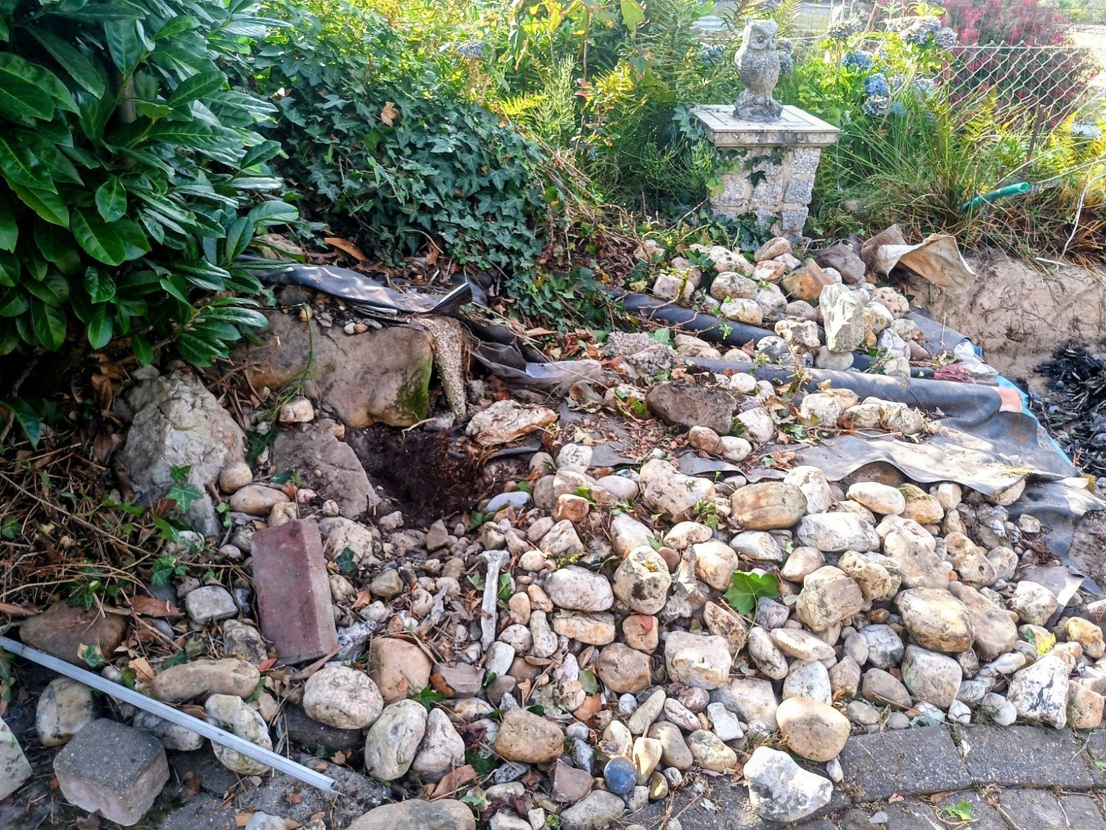 Gratis!!! - Partij keien voor vijver of tuin, Tuin en Terras, Ophalen, Gebruikt, Multi, Kei