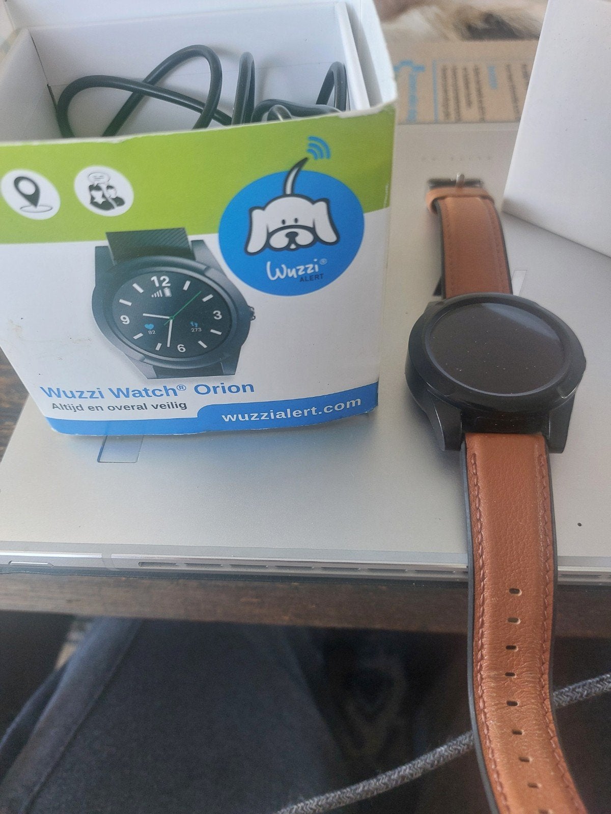 Wuzzi alert watch orion, Ophalen of Verzenden, Nieuw, Zwart, Android