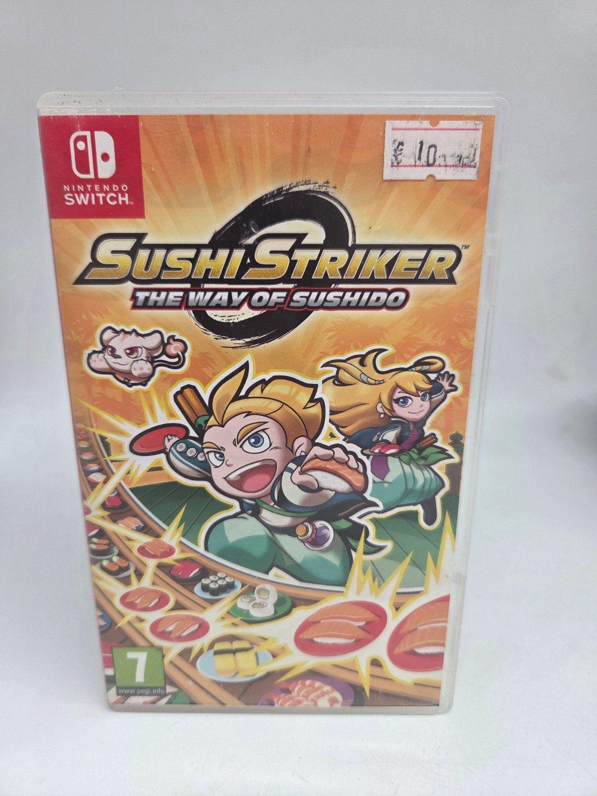 Sushi Striker: The Way of Sushido - Nintendo Switch, Gebruikt, Support@nintendo.com, Ophalen of Verzenden, 11-1 Kamitoba Hokodate-cho, Minami-ku, Kyoto 601-8501, Japan