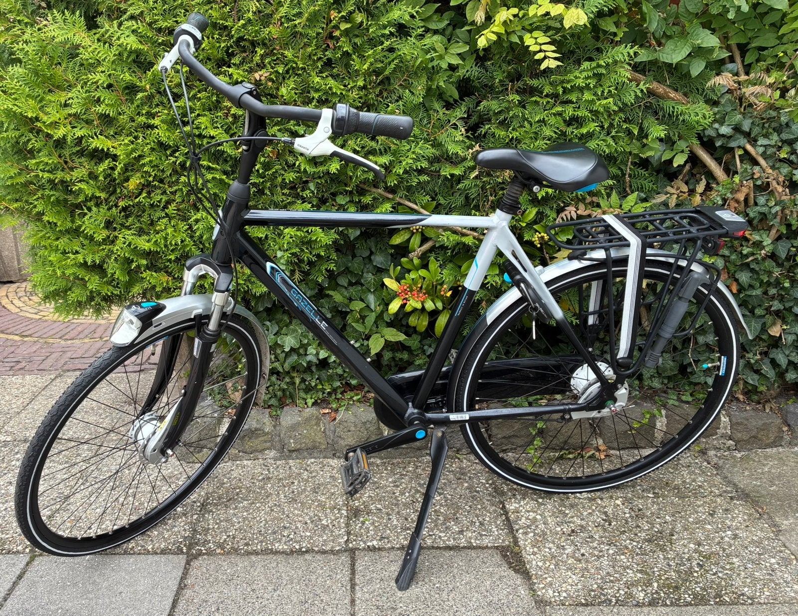 Gazelle Eclipse herenfiets 75 cm, 57 tot 61 cm, Ophalen, Zo goed als nieuw, Gazelle