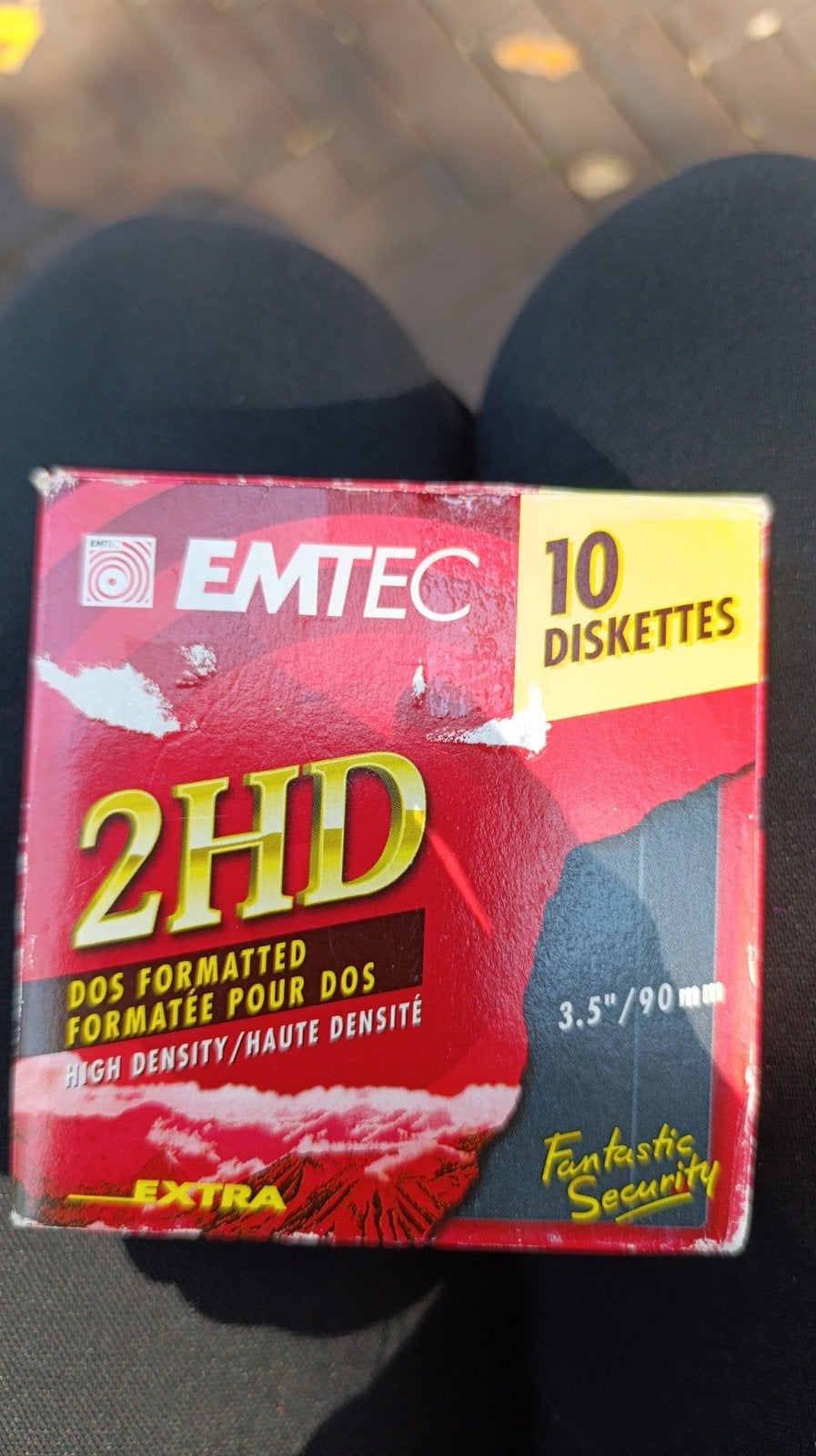 EMTEC 2HD DOS geformatteerde diskettes - 10 stuks, 1.44 MB (3.5 inch), HDD, EMTEC, Nieuw