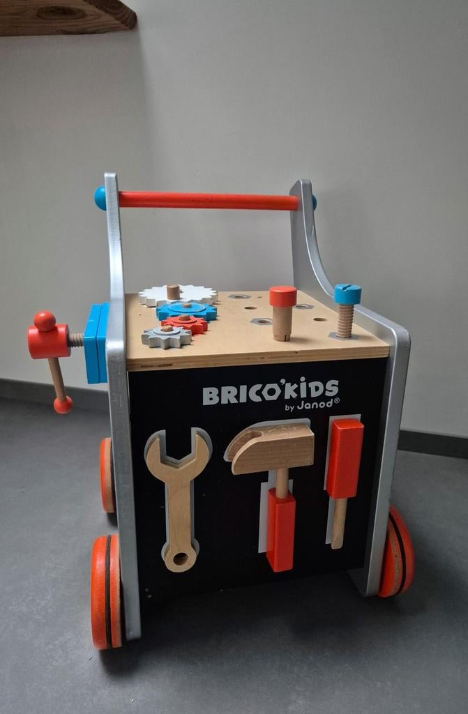 Loopwagen Bricokids, Ophalen, Gebruikt