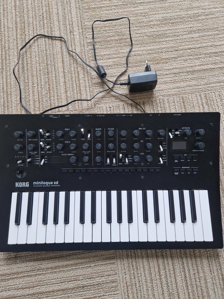 Korg Minilogue XD - Zo goed als nieuw!, Muziek en Instrumenten, Synthesizers, Korg, Zo goed als nieuw, Met midi-aansluiting, Overige aantallen