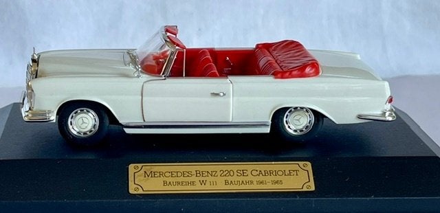 Faller Memory Cars 1:43 Mercedes-Benz 280SE cabriolet, Ophalen of Verzenden, Zo goed als nieuw, Auto, Overige merken