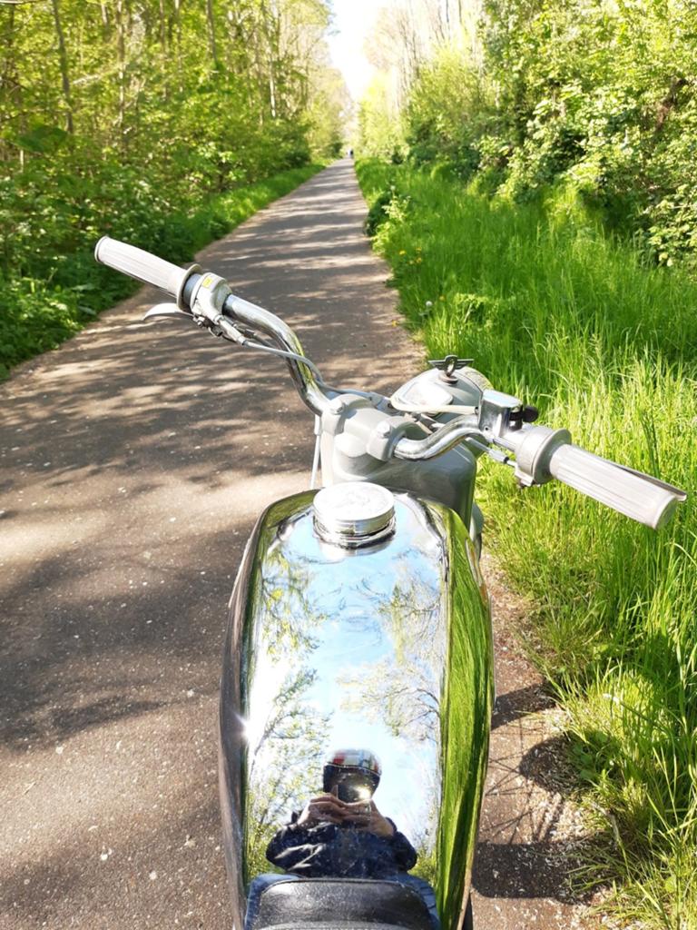 Zundapp 517 Jubileum - Gerestaureerd met Chrome Tank, Fietsen en Brommers, Brommers | Oldtimers, Ophalen of Verzenden