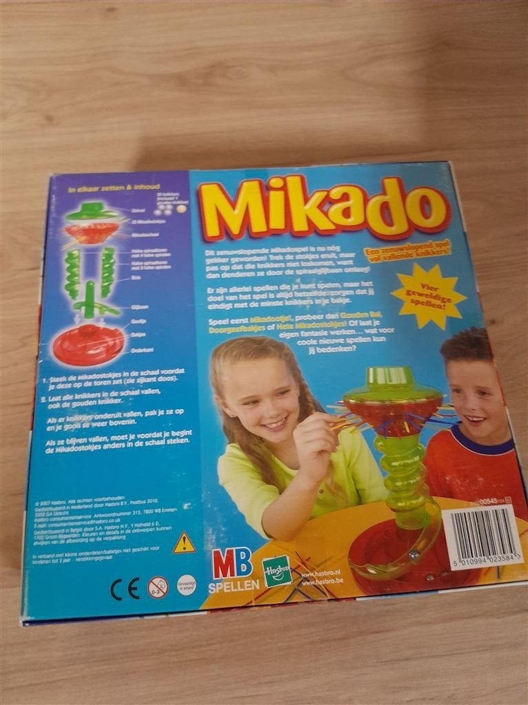 Mikado 4 - s1503, Hobby en Vrije tijd, Gezelschapsspellen | Bordspellen, Verzenden, Zo goed als nieuw