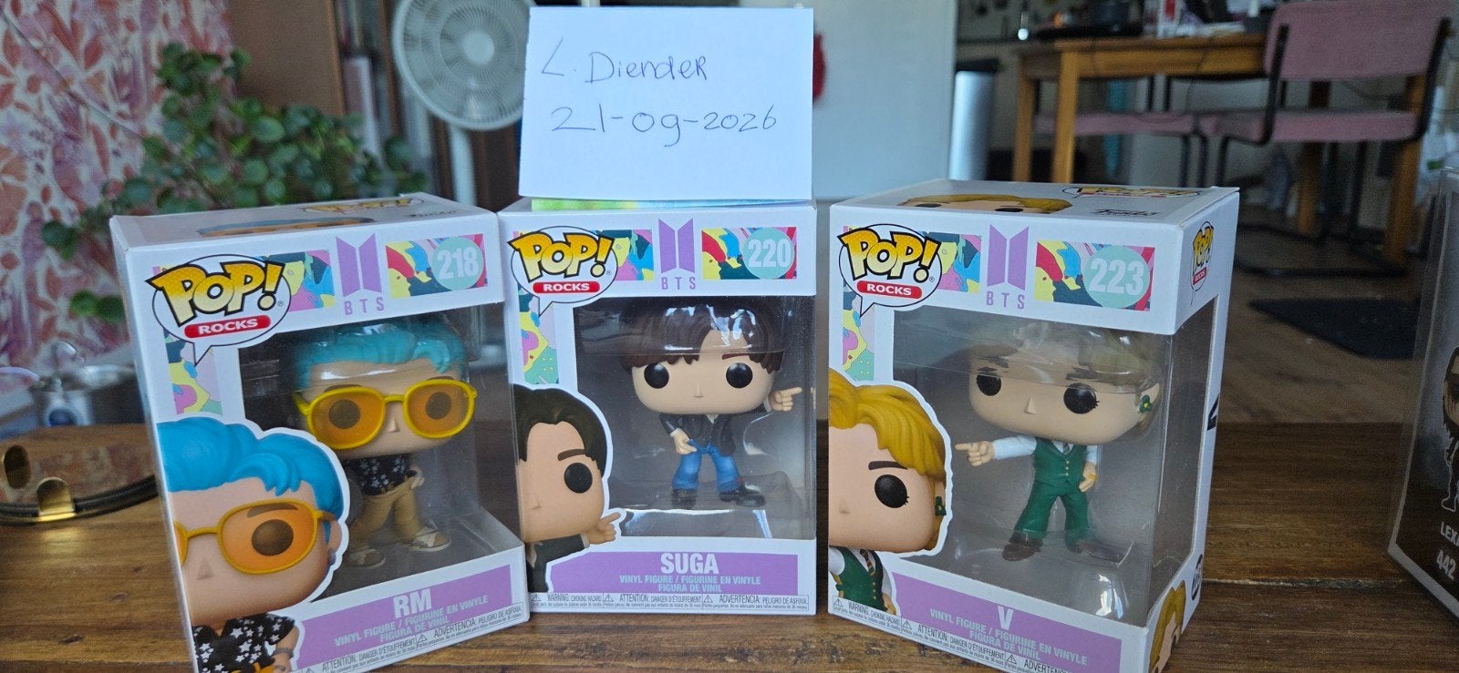 Diverse BTS funko's, Verzenden, Zo goed als nieuw