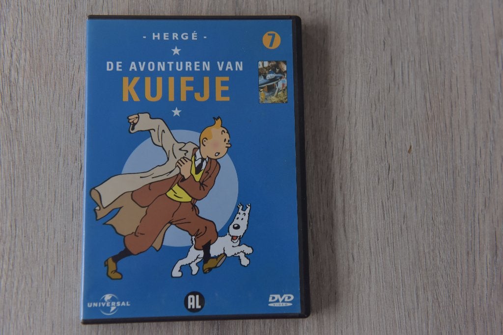 DE AVONTUREN VAN KUIFJE - KUIFJE EN HET HAAIENMEER DEEL 7, Europees, Tekenfilm, Verzenden, Alle leeftijden