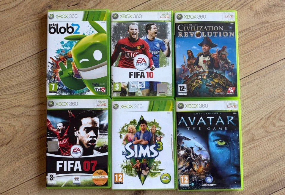 Diverse xbox spellen, Spelcomputers en Games, 1 speler, Ophalen of Verzenden, Zo goed als nieuw, Vanaf 3 jaar