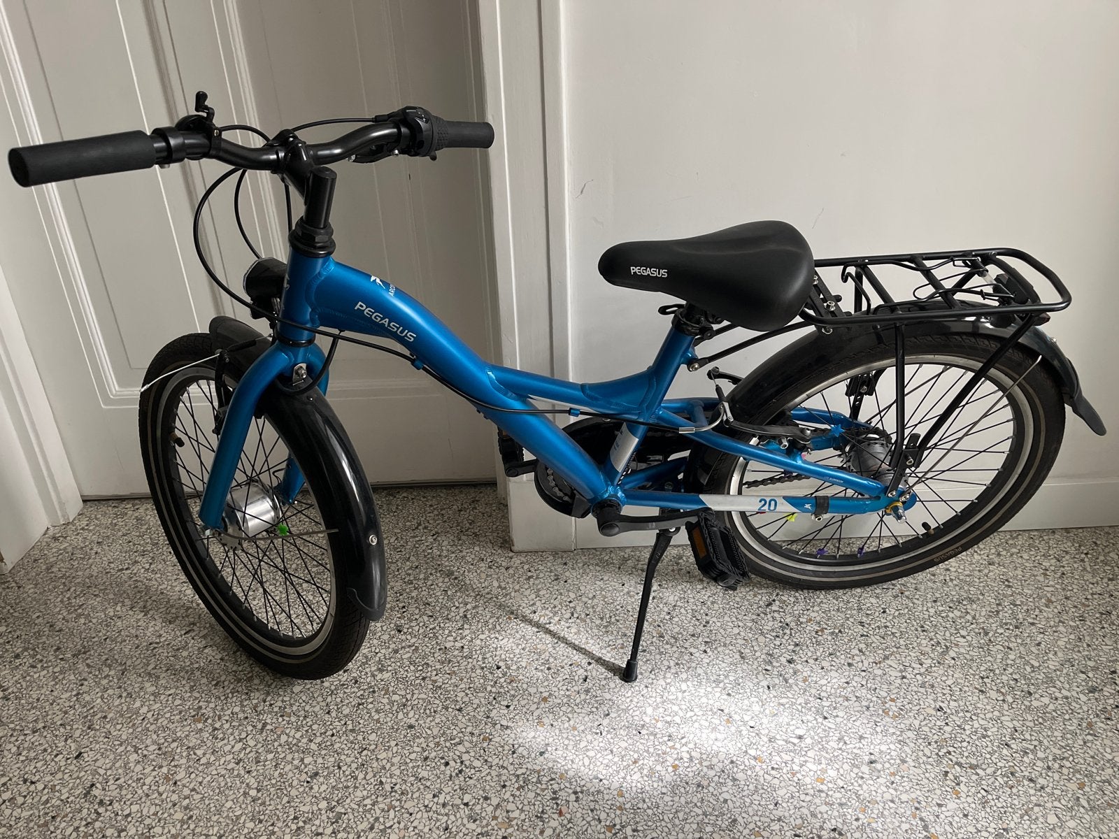 Pegasus Kinderfiets 20 inch - Zo goed als nieuw, Ophalen, Zo goed als nieuw, Velgrem, 16 tot 20 inch