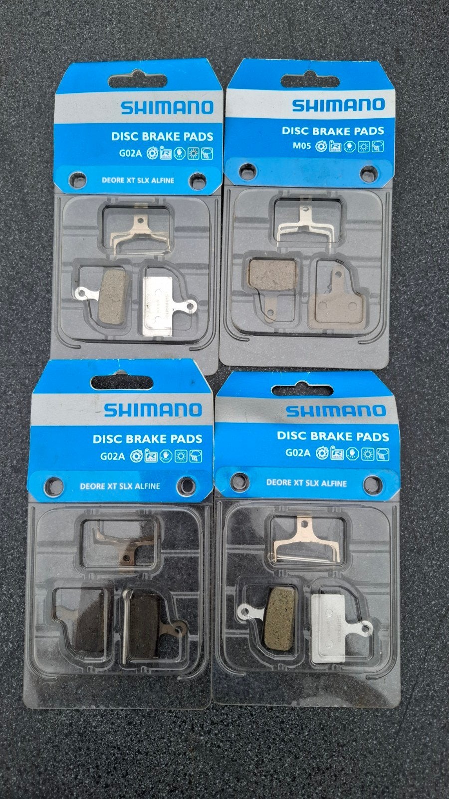 Shimano schijfremblokken (M05 en G02A) - Nieuw in verpakking, Fietsen en Brommers, Fietsonderdelen, Ophalen, Remmen, Stadsfiets