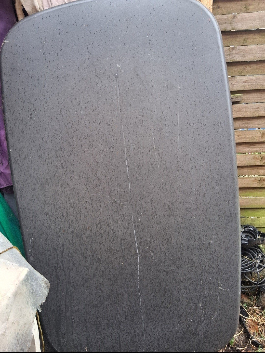 Tuintafel gratis af te halen, Ophalen, Gebruikt