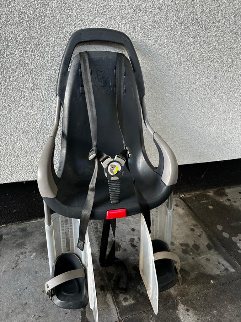 Qibbel fietsstoeltje voor achterop, Fietsen en Brommers, Fietsaccessoires | Fietsstoeltjes, Gebruikt, Achterzitje, 0 t/m 18 kg