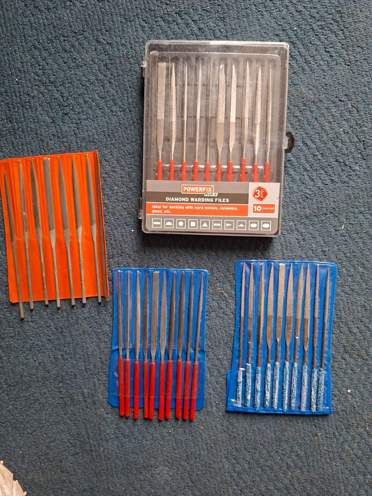 Set van diverse vijlen - ideaal voor fijn werk, Ophalen of Verzenden, Gebruikt, Vijl/Rasp, Overige merken