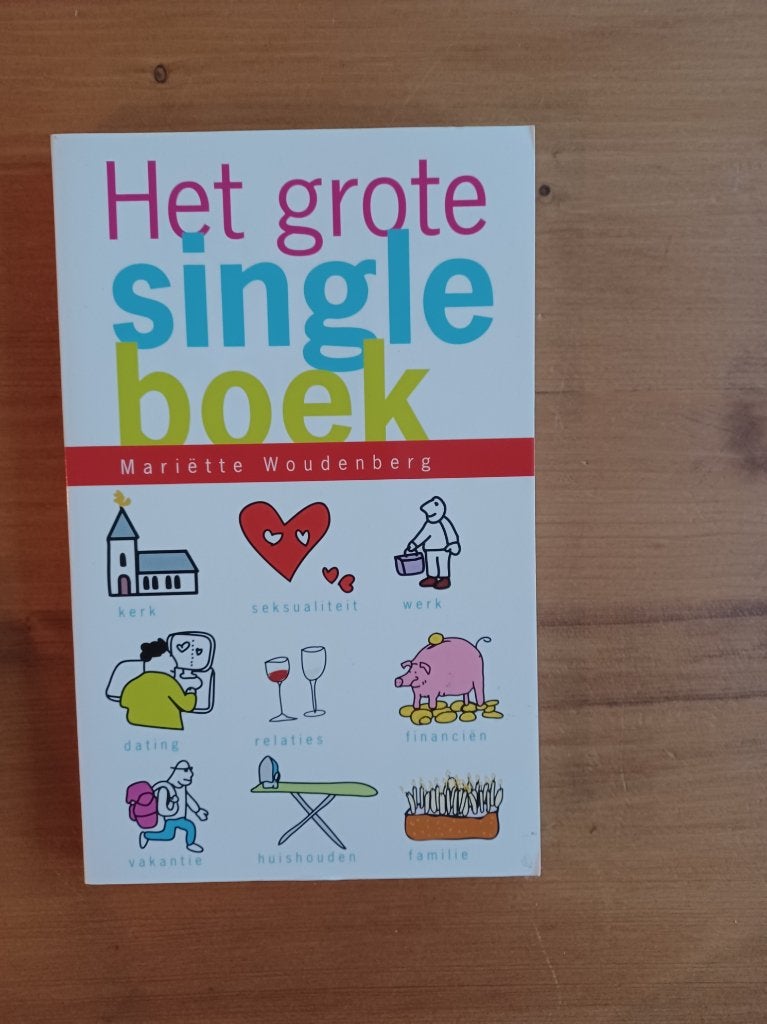 Het grote singleboek, Gelezen, Mariëtte Woudenberg, Maatschappij en Samenleving, Ophalen of Verzenden
