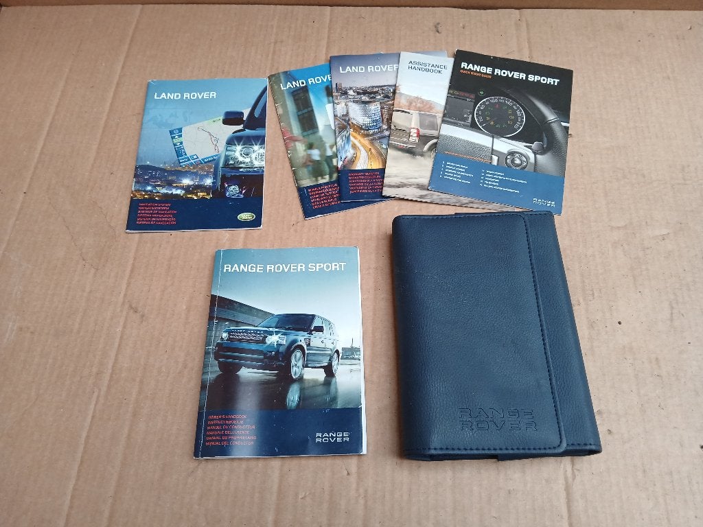 Handleiding Range Rover Sport L320 2010-2012 Boekjes, Ophalen of Verzenden