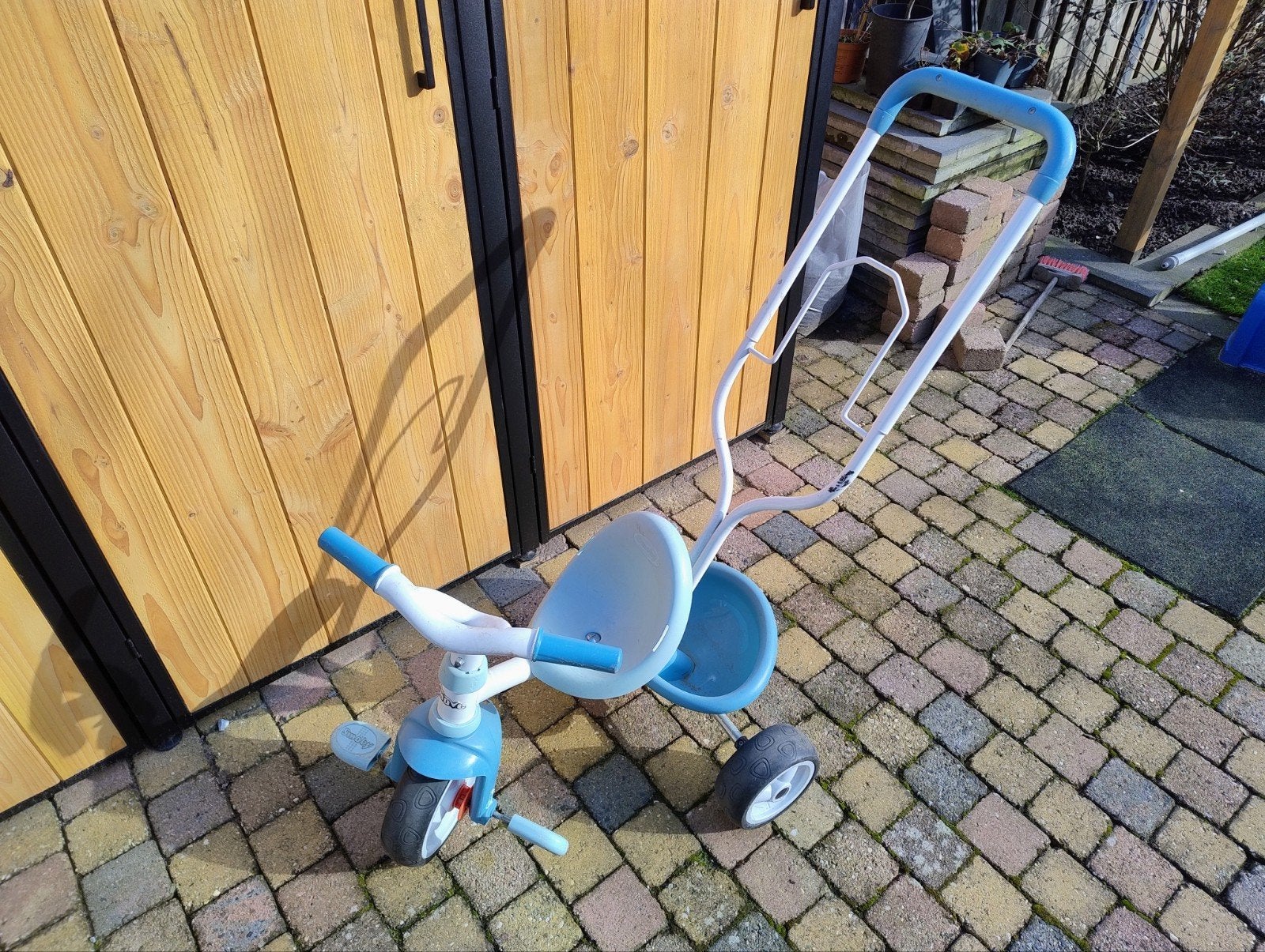 driewielfiets kinderfiets, Ophalen, Gebruikt, Smoby, Verstelbare zitting