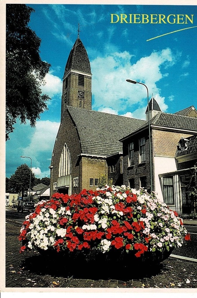 Driebergen, Kerk, Ophalen of Verzenden, 1960 tot 1980, Gelopen, Utrecht