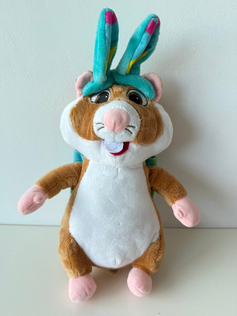 Knuffel hamster konijn Paashaas 30 cm / Albert Heijn / Pasen, Albert Heijn, Overige typen, Ophalen of Verzenden, Zo goed als nieuw