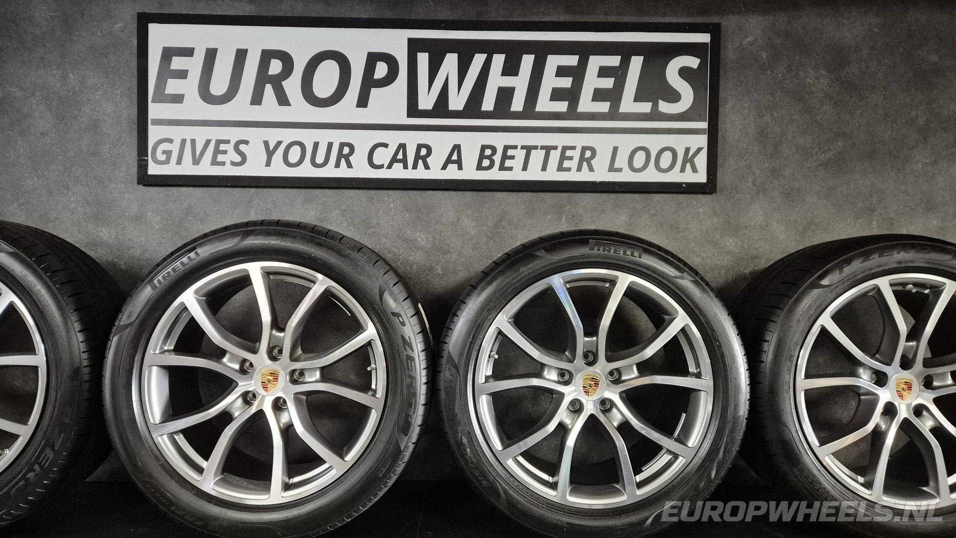 DEMO 21 inch Porsche velgen Cayenne Exclusive Breedset E3, Gebruikt, -, 285 mm, -