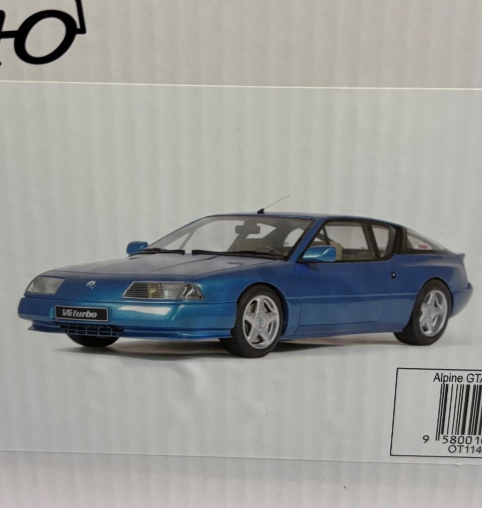 1:18 Renault alpine GTA V6 turbo, Hobby en Vrije tijd, Modelauto's | 1:18, Ophalen of Verzenden, Zo goed als nieuw, Auto, OttOMobile