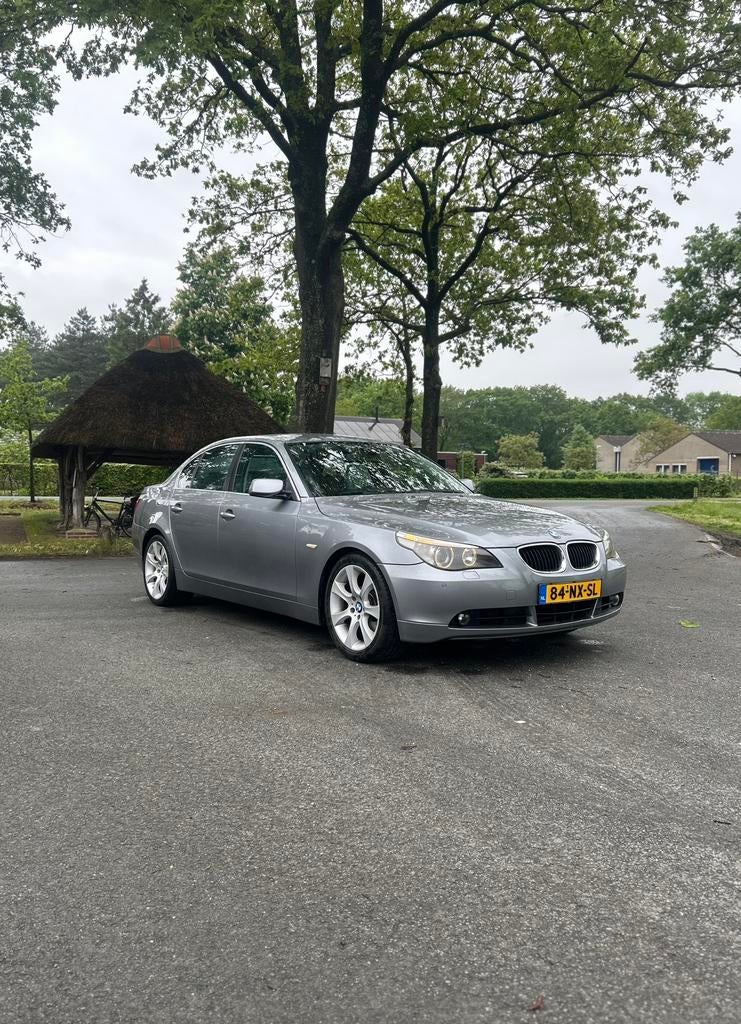 BMW 525i High Executive | AUT | VOL! | Leder | Stoelvrw V&A, Auto's, BMW, Automaat, Achterwielaandrijving, Zwart, 2000 kg