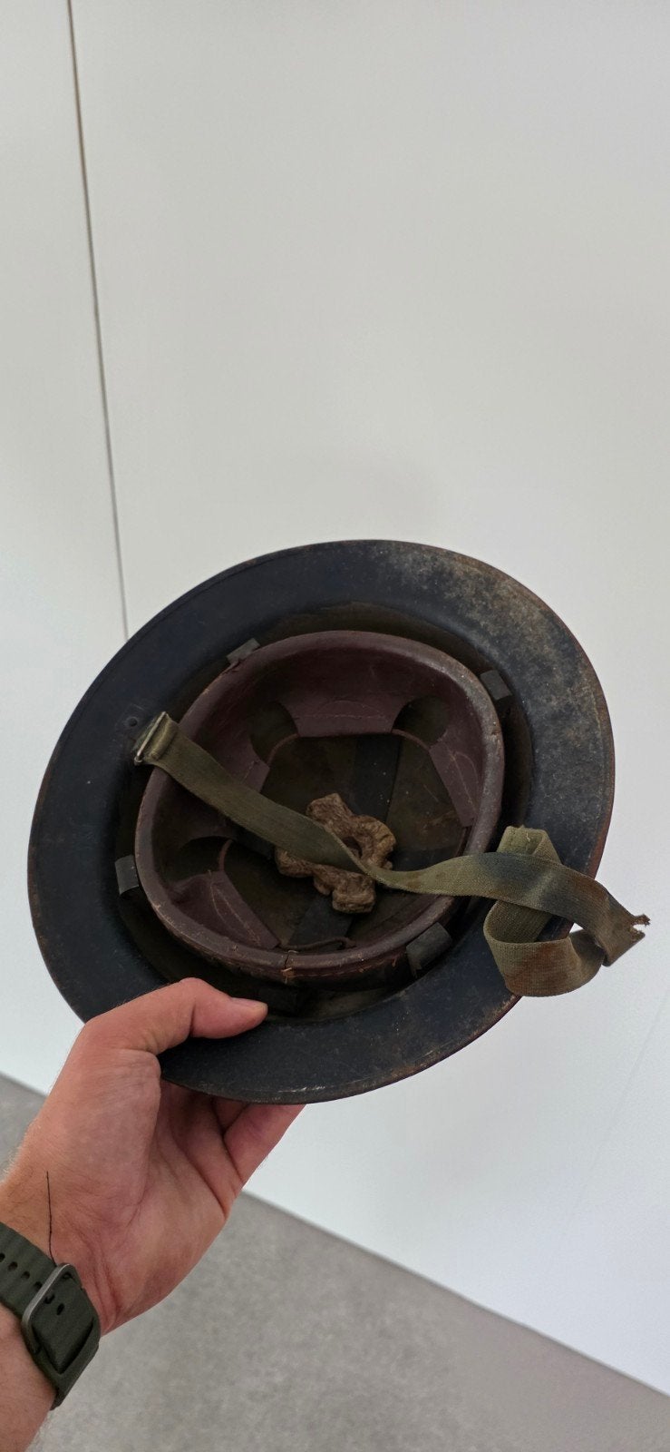 brits model helm schaal., Verzamelen, Militaria | Algemeen, Ophalen of Verzenden
