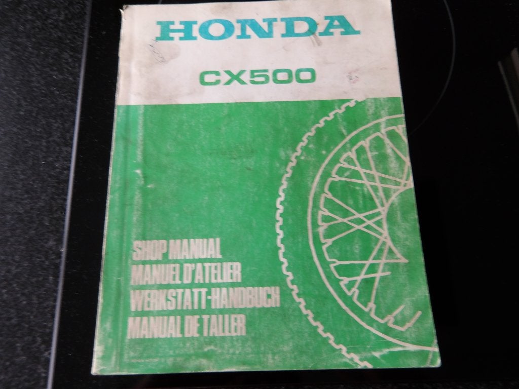 Honda CX500 Werkplaatshandboek / Shop Manual, Motoren, Verzenden, Honda