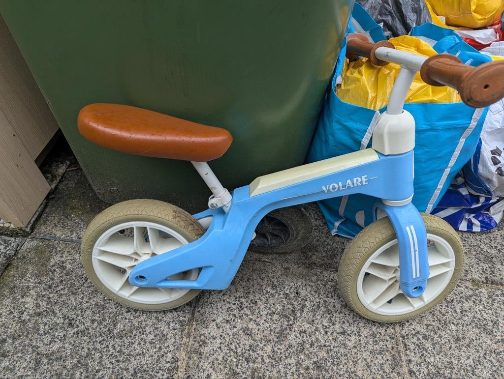 Loopfietsje, Ophalen, Gebruikt, Loopfiets